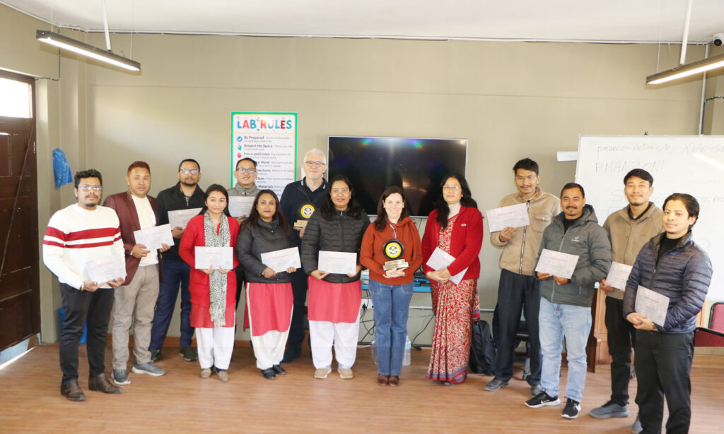 Workshop on IoT for Nepal at SVI, Kathmandu
