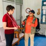 Discussion on the nursing volunteer placement at Sindhuli Hospital