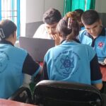 Sindhuli Multiple Campus (SMC) students engaged in group activities during course implementation